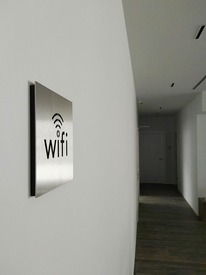 VISLUM retol WIFI en acer inoxidable