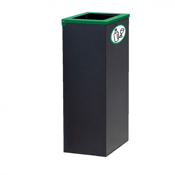 VISLUM paperera reciclatge BIN  1 residu color antracita