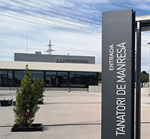 VISLUM senyal&egrave;tica Tanatori de Manresa