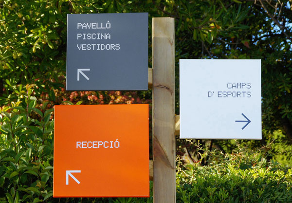 VISLUM senyaletica escola GARBI - PERE VERGÉS VISLUM senyaletica escola GARBI - PERE VERGÉS